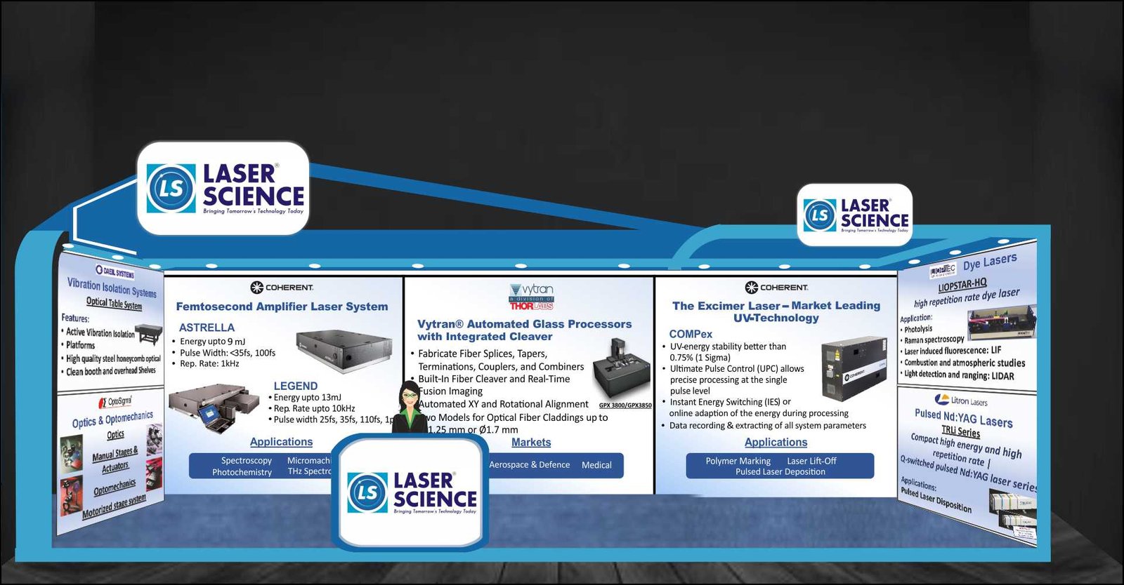 LASER SCIENCE STALL